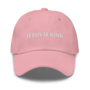 Jesus Is King Dad hat