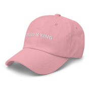 Jesus Is King Dad hat