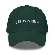 Jesus Is King Dad hat