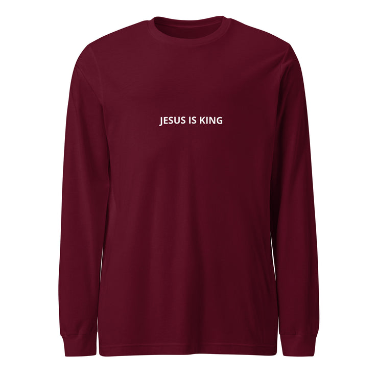 Jesus Is King Long Sleeve Tee