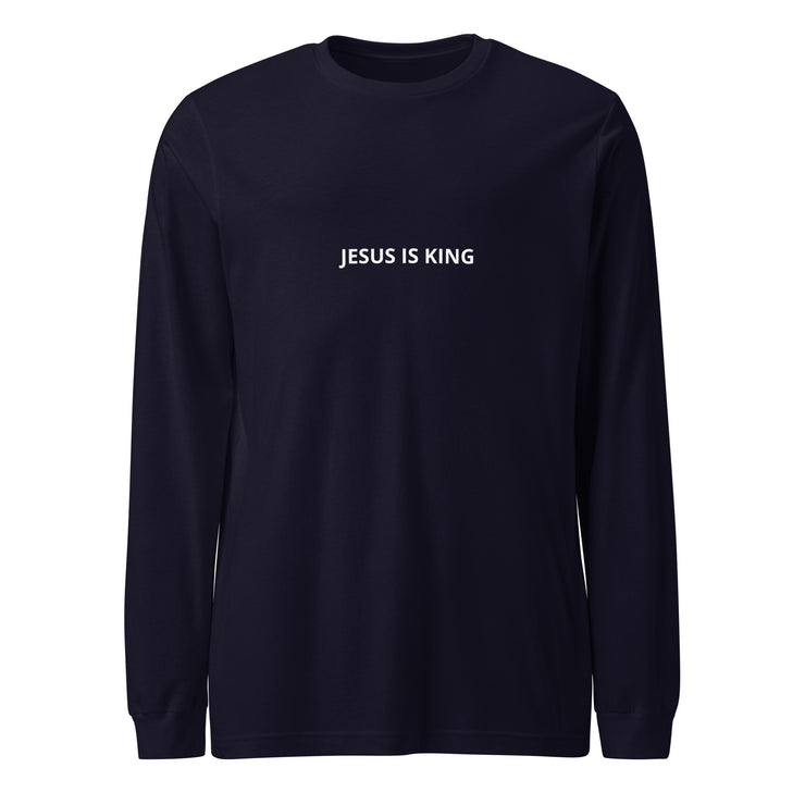 Jesus Is King Long Sleeve Tee