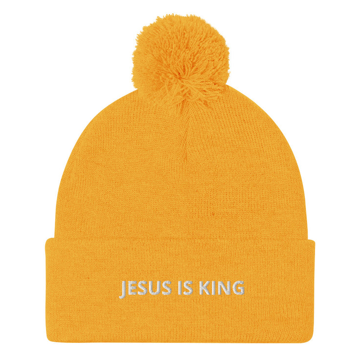 Jesus Is KingPom-Pom Beanie