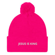 Jesus Is KingPom-Pom Beanie