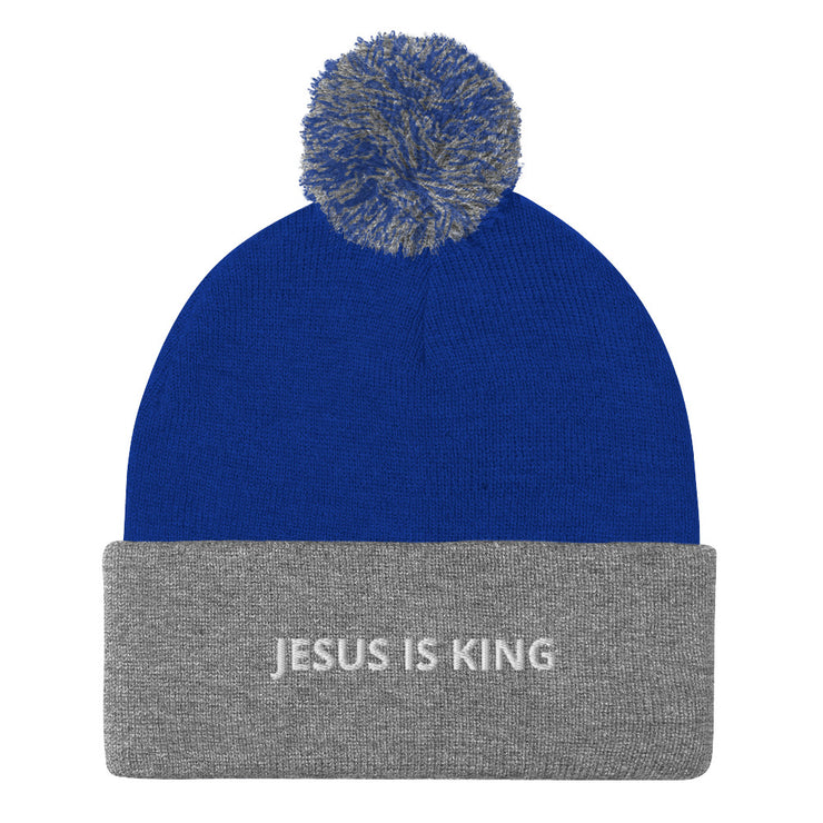 Jesus Is KingPom-Pom Beanie