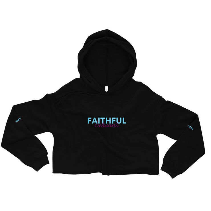 Faithful Servant Crop Hoodie